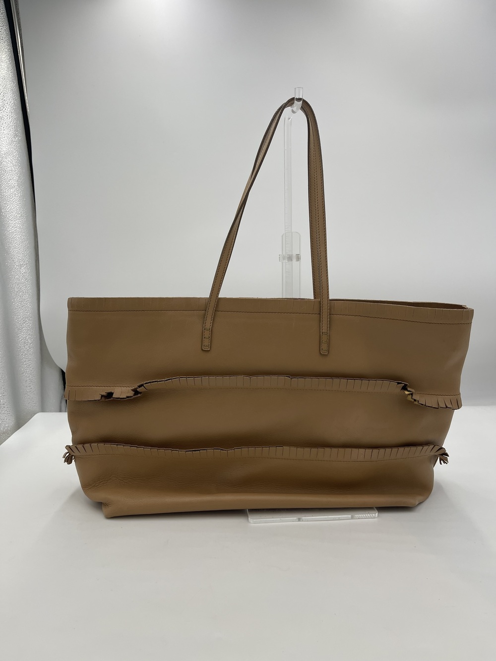 Fendi Fringed Leather Tote